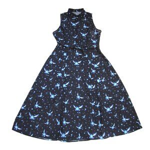 blackmilk christmas dress Blackmilk Holiday Magic Sheer Midaxi Dress Size Medium M Christmas Santa Unicorn